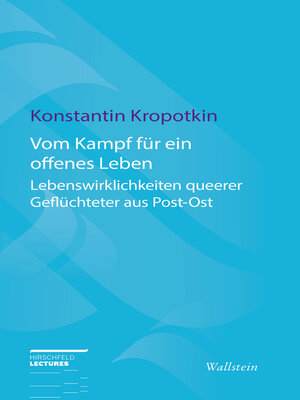 cover image of Vom Kampf für ein offenes Leben